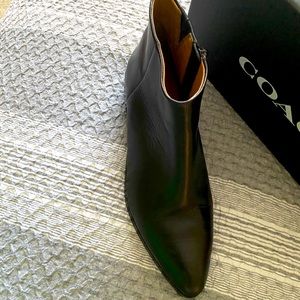 COACH Montana PREMIUM DESIGNER LEATHER BOOTS SIDE